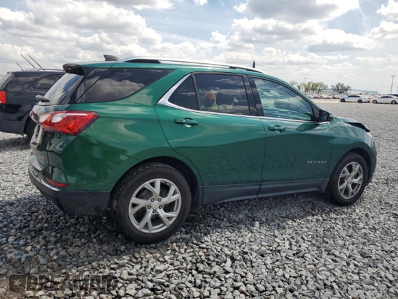 2018 Chevrolet Equinox LT with VIN 2GNAXTEX4J6286006, listed as a Copart auction lot 49147925 with 104,408 mi miles and Salvage Title. Bid and sale history available at carsss.com. Image 3.
