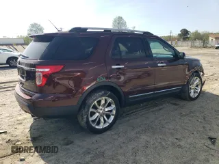 2012 Ford Explorer XLT with VIN 1FMHK8D8XCGA90146, listed as a Copart auction lot 53657525 with 190,192 mi miles and Salvage Title. Bid and sale history available at DreamBid. Image 3.