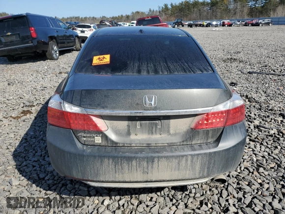 2014 Honda Accord Sedan EX-L with VIN 1HGCR2F85EA092155, listed as a Copart auction lot 49164215 with 0 mi miles and Salvage Title. Bid and sale history available at carsss.com. Image 6.