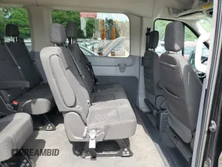 2017 Ford Transit Passenger XL с VIN 1FBAX2CG1HKA46526, выставлен на аукционе Copart как лот 62453115 с пробегом Не указан миль и Списание • Salvage title. История ставок и продаж доступна на DreamBid. Изображение 11.