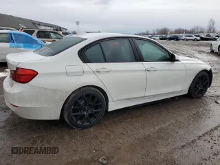2015 BMW 3 Series 320i xDrive with VIN WBA3C3G54FNT51557, listed as a Copart auction lot 46871055 with 91,896 mi miles and Clean Title. Bid and sale history available at carsss.com. Image 3.
