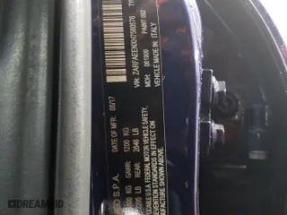 2017 Alfa Romeo Giulia Ti with VIN ZARFAEENXH7560576, listed as a Copart auction lot 87955065 with 95,768 mi miles and Salvage Title. Bid and sale history available at carsss.com. Image 12.