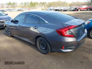 2017 Honda Civic Sedan LX with VIN 19XFC2F56HE233741, listed as a IAAI auction lot 42022068 with 65,587 mi miles. Bid and sale history available at carsss.com. Image 3.