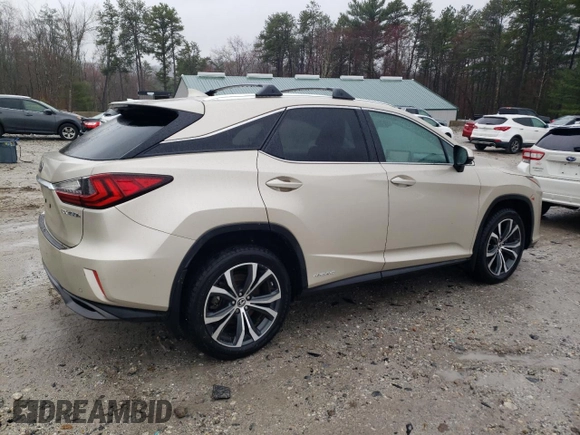 2019 Lexus RX with VIN 2T2BGMCAXKC039442, listed as a Copart auction lot 51178615 with 73,065 mi miles and Salvage Title. Bid and sale history available at carsss.com. Image 3.