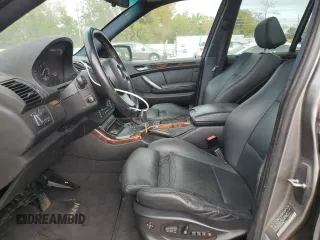 2005 BMW X5 3.0i with VIN 5UXFA13515LY13081, listed as a Copart auction lot 50143825 with 150,035 mi miles and Clean Title. Bid and sale history available at carsss.com. Image 7.