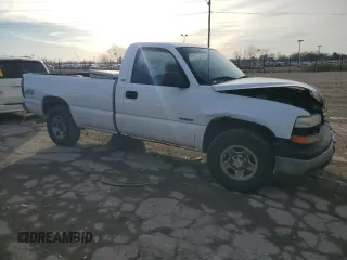 2000 Chevrolet Silverado 1500 with VIN 1GCEK14W6YE346573, listed as a Copart auction lot 85100194 with 146,204 mi miles and Salvage Title. Bid and sale history available at carsss.com. Image 4.