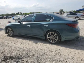 2018 Infiniti Q50 Luxe with VIN JN1EV7AP6JM351908, listed as a Copart auction lot 58056805 with 72,363 mi miles and Salvage title. Bid and sale history available at DreamBid. Image 2.