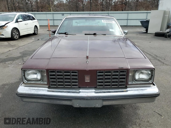 1979 Oldsmobile Cutlass with VIN 3R47F9G467428, listed as a Copart auction lot 51659205 with 95,803 mi miles and Clean Title. Bid and sale history available at DreamBid. Image 5.