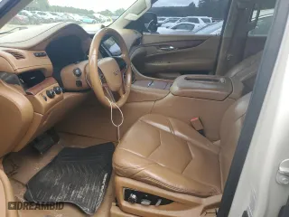 2015 Cadillac Escalade Platinum with VIN 1GYS4PKJ0FR588587, listed as a Copart auction lot 70265554 with 167,615 mi miles and Salvage Title. Bid and sale history available at carsss.com. Image 7.