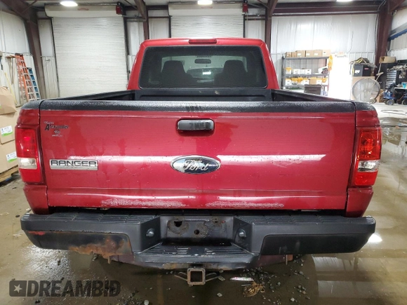 2008 Ford Ranger XL with VIN 1FTYR15EX8PA36039, listed as a Copart auction lot 84203134 with 204,649 mi miles and Salvage title. Bid and sale history available at DreamBid. Image 6.