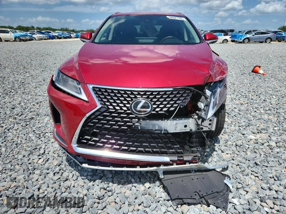 2021 Lexus RX 350L with VIN JTJHZKEA6M2018970, listed as a Copart auction lot 58027705 with 65,070 mi miles and Salvage title. Bid and sale history available at DreamBid. Image 5.