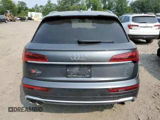 2023 Audi SQ5 Premium Plus with VIN WA1B4AFYXP2083588, listed as a Copart auction lot 63688874 with 16,405 mi miles and Salvage Title. Bid and sale history available at carsss.com. Image 6.