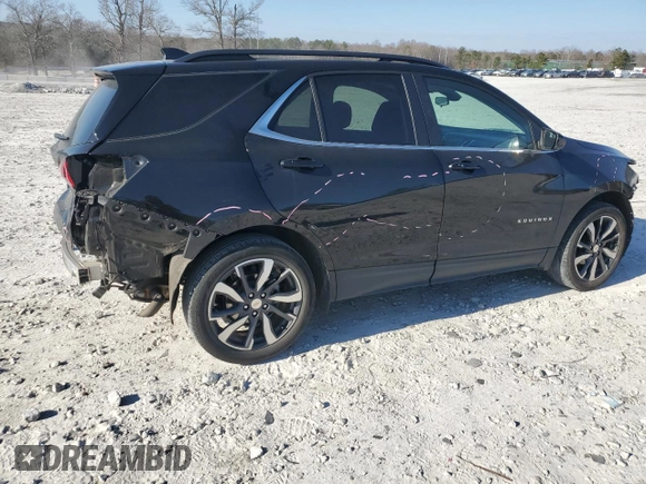 2022 Chevrolet Equinox LT with VIN 3GNAXKEVXNL195204, listed as a Copart auction lot 46784405 with 63,924 mi miles and Salvage Title. Bid and sale history available at DreamBid. Image 3.