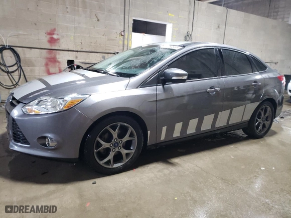2014 Ford Focus SE with VIN 1FADP3F25EL262986, listed as a Copart auction lot 42382555 with 65,830 mi miles and Salvage Title. Bid and sale history available at carsss.com. Image 1.