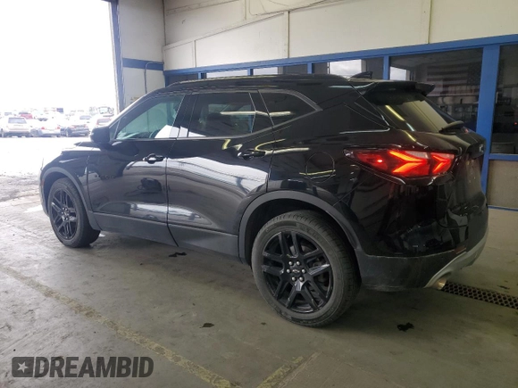 2022 Chevrolet Blazer LT with VIN 3GNKBJRS7NS232468, listed as a Copart auction lot 50921425 with 30,367 mi miles and Salvage title. Bid and sale history available at DreamBid. Image 2.
