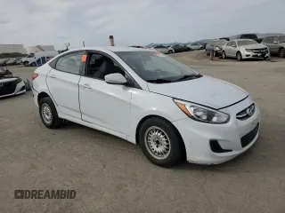 2017 Hyundai Accent SE with VIN KMHCT4AE6HU376532, listed as a Copart auction lot 47270745 with 133,725 mi miles and Salvage Title. Bid and sale history available at carsss.com. Image 4.