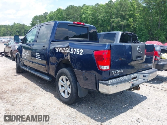 2010 Nissan Titan Pro-4X with VIN 1N6BA0EC2AN313626, listed as a IAAI auction lot 42441316 with 177,823 mi miles and . Bid and sale history available at DreamBid. Image 3.