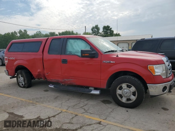 2010 Ford F-150 XL with VIN 1FTFX1EV3AKB46835, listed as a Copart auction lot 58845975 with Not provided miles and Salvage title. Bid and sale history available at DreamBid. Image 4.