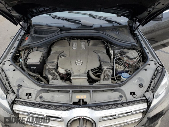 2017 Mercedes-Benz GLS 450 with VIN 4JGDF6EE1HA810438, listed as a Copart auction lot 68305714 with Not Provided miles and Salvage Title. Bid and sale history available at DreamBid. Image 12.