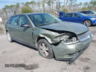 2004 Chevrolet Malibu Maxx LS with VIN 1G1ZT64884F228762, listed as a IAAI auction lot 41731895 with 248,032 mi miles. Bid and sale history available at carsss.com. Image 1.