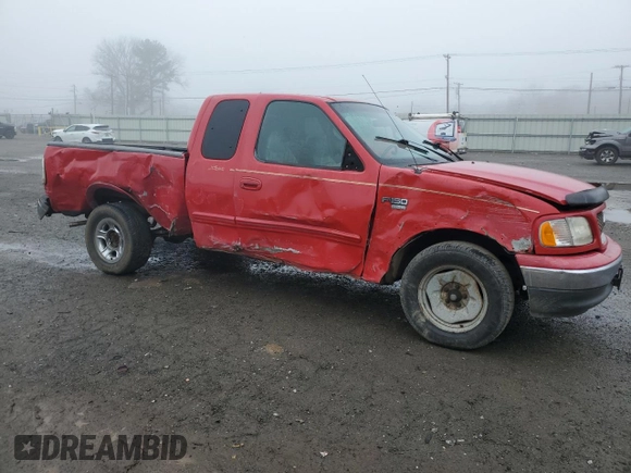 2000 Ford F-150 XL with VIN 1FTRX17L5YNA80337, listed as a Copart auction lot 45604435 with 0 mi miles and Salvage Title. Bid and sale history available at carsss.com. Image 4.
