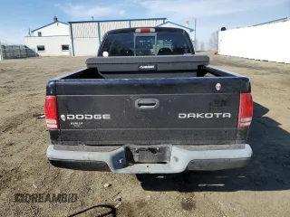 2004 Dodge Dakota Sport with VIN 1D7HG38K74S580630, listed as a Copart auction lot 46571505 with 0 mi miles and Salvage Title. Bid and sale history available at carsss.com. Image 6.