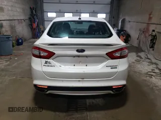 2014 Ford Fusion Titanium with VIN 3FA6P0K9XER184961, listed as a Copart auction lot 54097175 with 99,642 mi miles and Clean Title. Bid and sale history available at carsss.com. Image 6.