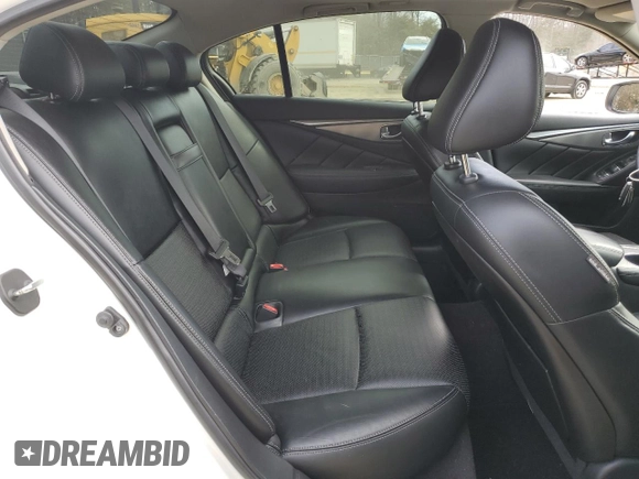 2016 Infiniti Q50 with VIN JN1EV7AR7GM346324, listed as a Copart auction lot 45091635 with 92,050 mi miles and Salvage Title. Bid and sale history available at DreamBid. Image 10.