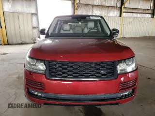 2015 Land Rover Range Rover Supercharged with VIN SALGS3TF9FA216340, listed as a Copart auction lot 51128505 with 81,908 mi miles and Clean title. Bid and sale history available at DreamBid. Image 5.