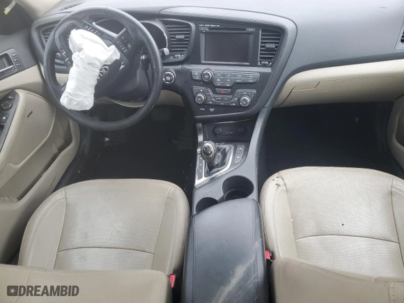 2013 Kia Optima Hybrid LX with VIN KNAGM4AD1D5046955, listed as a Copart auction lot 41112674 with NaN miles and Salvage Title. Bid and sale history available at carsss.com. Image 8.