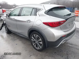 2018 Infiniti QX30 Luxury with VIN SJKCH5CR9JA058968, listed as a IAAI auction lot 41064768 with 64,687 mi miles and . Bid and sale history available at DreamBid. Image 3.