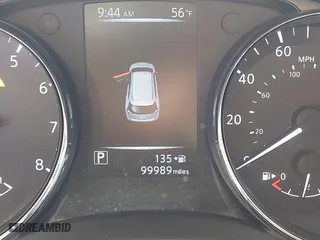 2017 Nissan Rogue SL with VIN 5N1AT2MT8HC825205, listed as a IAAI auction lot 41624814 with 99,989 mi miles. Bid and sale history available at carsss.com. Image 16.