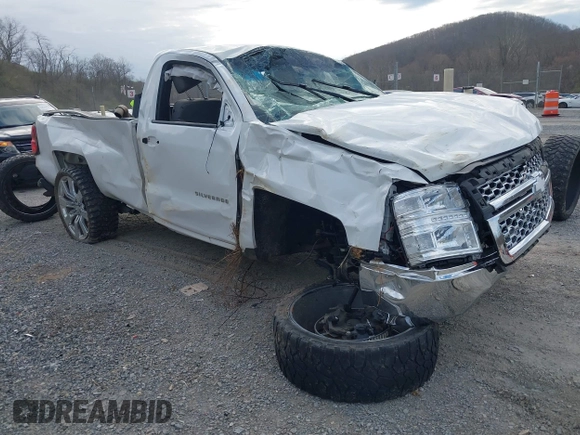 2015 Chevrolet Silverado 1500 Work Truck with VIN 1GCNCPEH6FZ437333, listed as a IAAI auction lot 41866525 with 76,526 mi miles and . Bid and sale history available at DreamBid. Image 1.