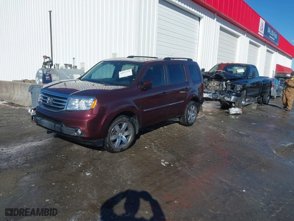 2013 Honda Pilot Touring with VIN 5FNYF4H94DB069860, listed as a IAAI auction lot 41623338 with 168,663 mi miles. Bid and sale history available at carsss.com. Image 17.