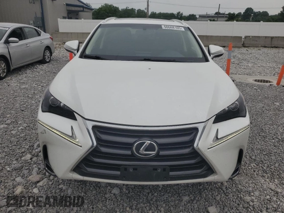 2015 Lexus NX 200t with VIN JTJBARBZ1F2034948, listed as a Copart auction lot 60668105 with 80,749 mi miles and Salvage title. Bid and sale history available at DreamBid. Image 5.