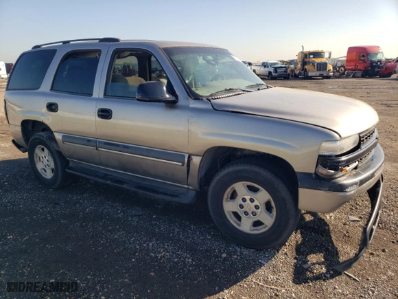 2003 Chevrolet Tahoe LS with VIN 1GNEC13V13R195379, listed as a Copart auction lot 50188035 with 0 mi miles and Salvage Title. Bid and sale history available at carsss.com. Image 4.