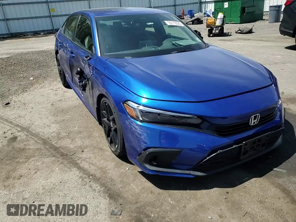 2023 Honda Civic Sport with VIN 2HGFE2F59PH528329, listed as a Copart auction lot 55113525 with 35,713 mi miles and Salvage title. Bid and sale history available at DreamBid. Image 13.
