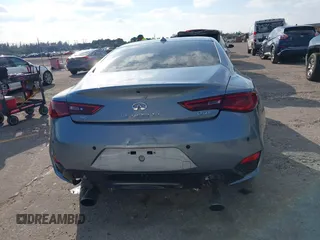 2018 Infiniti Q60 Luxe with VIN JN1EV7EL8JM391379, listed as a IAAI auction lot 41472370 with Not Provided miles and . Bid and sale history available at carsss.com. Image 16.