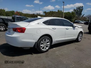 2017 Chevrolet Impala LT with VIN 2G1105S39H9114050, listed as a Copart auction lot 51503125 with 89,227 mi miles and Salvage Title. Bid and sale history available at DreamBid. Image 3.