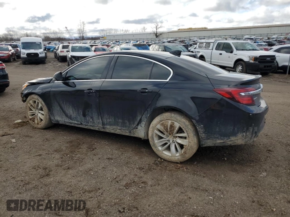 2016 Buick Regal Premium II with VIN 2G4GS5GX7G9202239, listed as a Copart auction lot 50514035 with 206,640 mi miles and Clean Title. Bid and sale history available at DreamBid. Image 2.
