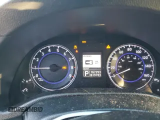2011 Infiniti G25 x with VIN JN1DV6AR1BM654135, listed as a Copart auction lot 83824524 with 167,253 mi miles and Salvage Title. Bid and sale history available at DreamBid. Image 9.