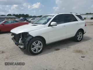 2014 Mercedes-Benz M 350 with VIN 4JGDA5JBXEA270250, listed as a Copart auction lot 51771985 with 135,602 mi miles and Salvage title. Bid and sale history available at DreamBid. Image 1.