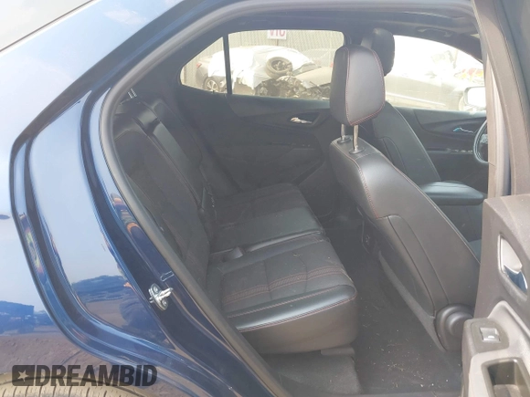 2022 Chevrolet Equinox RS with VIN 3GNAXMEV1NS185324, listed as a IAAI auction lot 42410636 with 44,347 mi miles and . Bid and sale history available at DreamBid. Image 8.