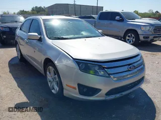 2010 Ford Fusion SPORT with VIN 3FAHP0KC0AR229825, listed as a IAAI auction lot 41874594 with 122,399 mi miles. Bid and sale history available at carsss.com. Image 1.