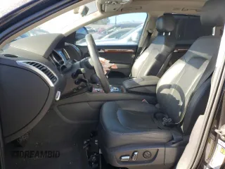 2015 Audi Q7 Premium Plus with VIN WA1LGAFE9FD002987, listed as a Copart auction lot 82804814 with Not Provided miles and Salvage Title. Bid and sale history available at DreamBid. Image 7.