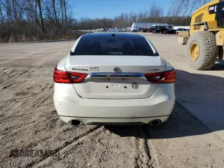 2017 Nissan Maxima S with VIN 1N4AA6AP3HC455327, listed as a Copart auction lot 81895214 with 97,632 mi miles and Non repairable. Bid and sale history available at DreamBid. Image 6.