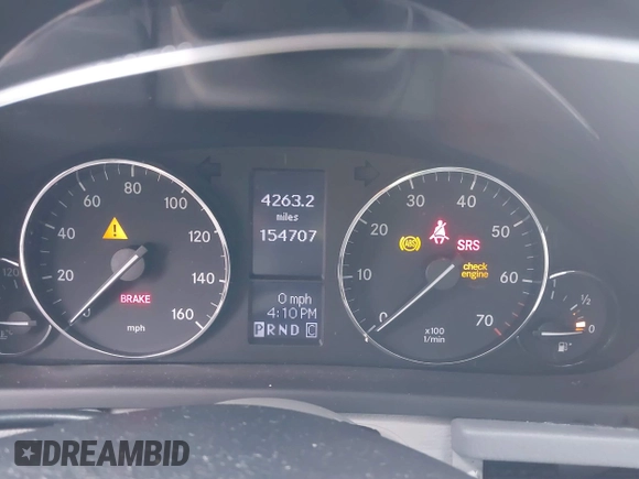 2007 Mercedes-Benz C 230 Sport with VIN WDBRF52H47E023492, listed as a IAAI auction lot 41561085 with 154,707 mi miles and . Bid and sale history available at DreamBid. Image 7.