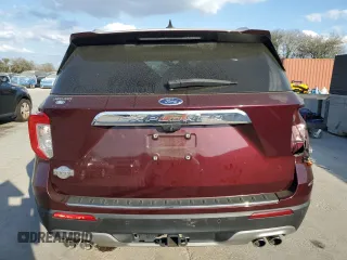 2022 Ford Explorer King Ranch with VIN 1FM5K7LC2NGA20775, listed as a Copart auction lot 44590075 with 58,560 mi miles and Salvage Title. Bid and sale history available at carsss.com. Image 6.