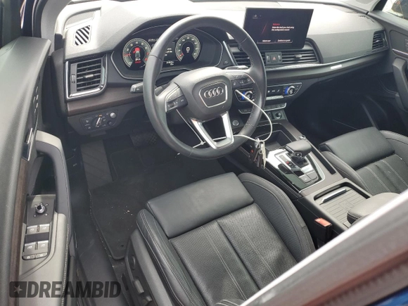 2021 Audi Q5 Prestige with VIN WA1CAAFY1M2054845, listed as a Copart auction lot 75480744 with 37,366 mi miles and Salvage Title. Bid and sale history available at carsss.com. Image 8.