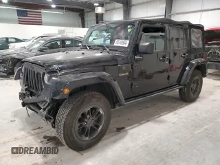 2018 Jeep Wrangler JK Unlimited Sport S with VIN 1C4HJWDG2JL840369, listed as a Copart auction lot 85749804 with 63,658 mi miles and Clean Title. Bid and sale history available at carsss.com. Image 1.
